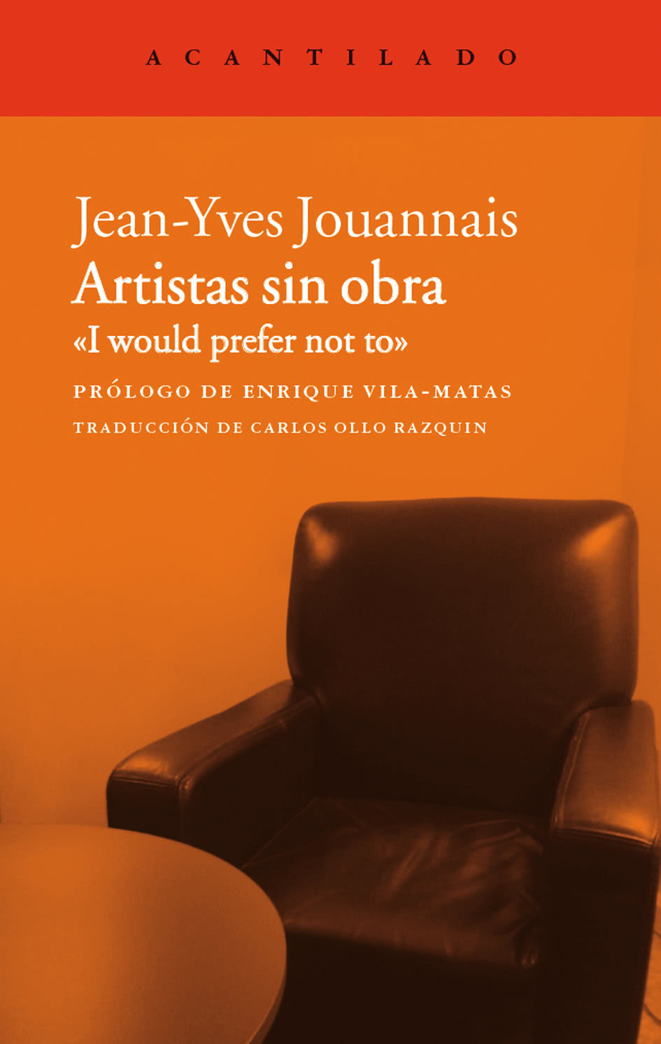 Artistas sin obra (Jean-Yves Jouannais)_cubierta